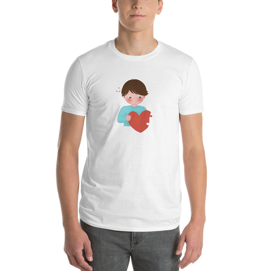 Short-Sleeve - Two Hearts One Love - Couple Men's T-Shirt